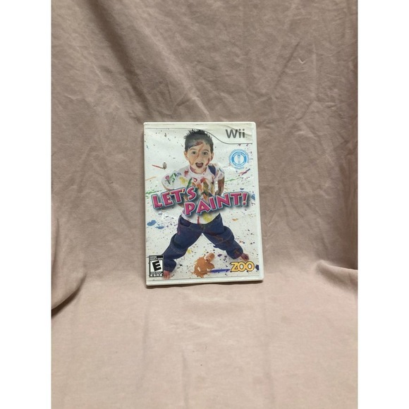 Let's Paint - Nintendo 2007 Wii Game CIB - Picture 1 of 4